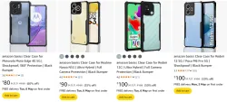 Amazon basic mobile Cases Starting @ ₹80