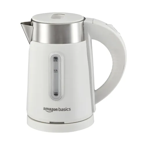 Image of Amazon Basics 0.8 Litre Electric Kettle 800W