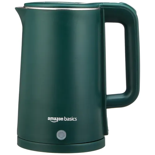 Image of amazon basics 1.5 Liter 1350 Watt Cool Touch Electric Kettle