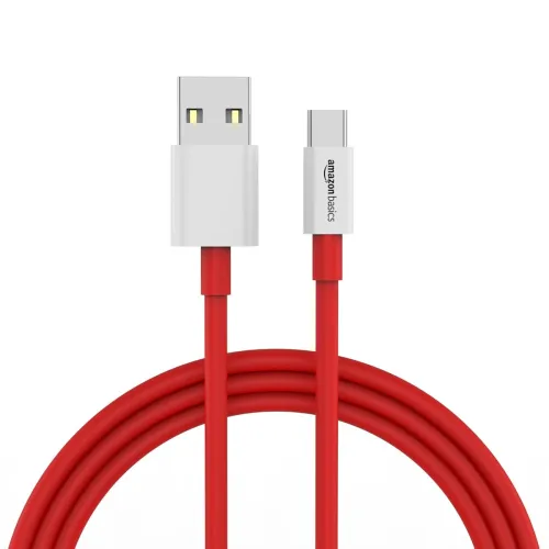 Image of amazon basics 100W Dash Warp Charging Cable USB-A to Type-C 1 Meter