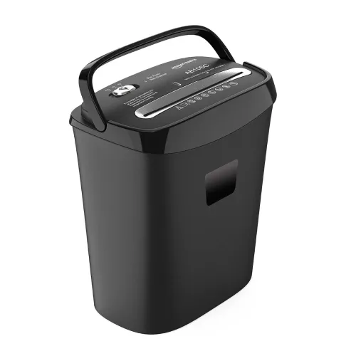 Image of Amazon Basics 10-Sheet Cross Cut Paper Shredder | Credit Card Shredder