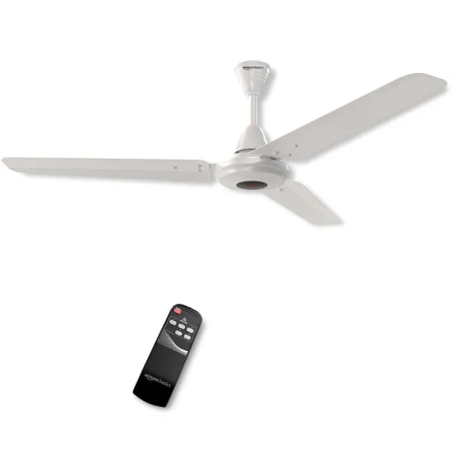 Image of amazon basics BLDC Fan Eco with IR Sensor | 35W Energy-Efficient Ceiling Fan | Ultra-Quiet & Remote Controlled | 1200mm 