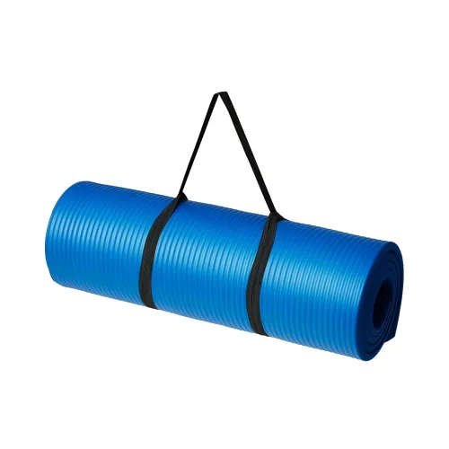 Image of Amazon Basics 13mm Extra Thick NBR Yoga and Exercise Mat with Carrying Strap