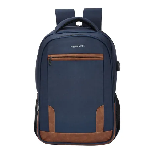 Image of Amazon Basics 15.6Inch Laptop Bag (USB Port, Anti-Theft, Organizer) 