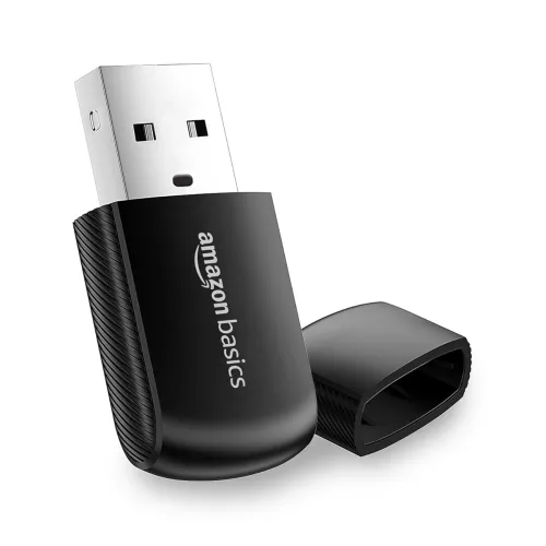 Image of Amazon Basics 150Mbps Nano Wireless USB Wi-Fi Adapter for PC, Laptop | Supports Windows, Mac and Linux | USB 2.0