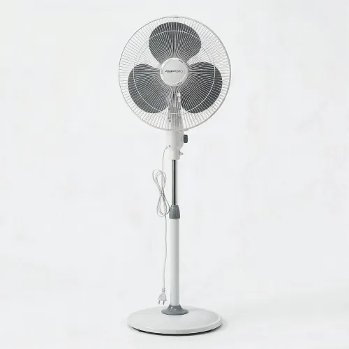 Image of amazon basics 16-Inch Pedestal Fan 400mm Sweep Length (Grey)