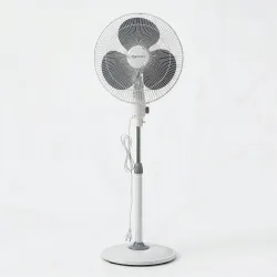 amazon basics 16-Inch Pedestal Fan 400mm Sweep Length (Grey)