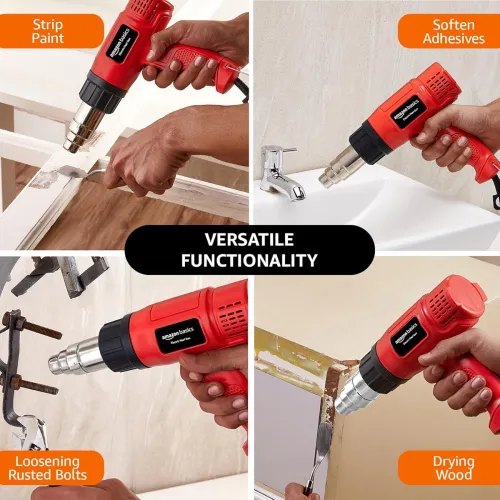 Image of Amazon Basics 1700W Heat Gun for Paint Removal, Plastic Welding 