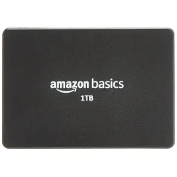 Amazon Basics 2.5 inch SATA Internal SSD 1 TB | Speed up to 560 MBps | Energy Efficient | Sleek & Lightweight
