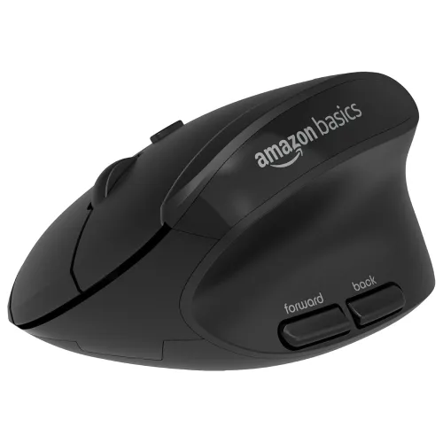 Image of Amazon Basics 2.4G Wireless Ergonomic Mouse