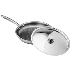 Amazon Basics 24cm Triply Non-Stick Frying Pan 1.7L