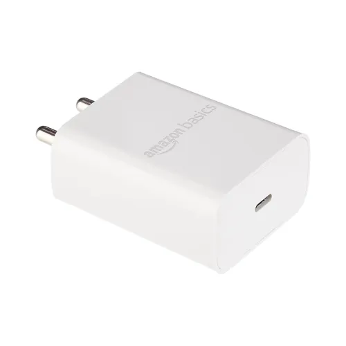 Image of Amazon Basics 25W Compact Wall Charger