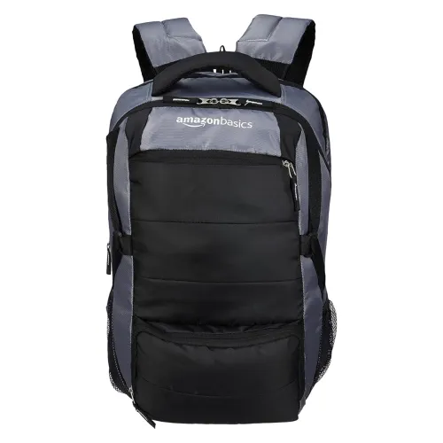 Image of Amazon Basics 29 L Laptop Backpack for Men & Women | Spacious Front Pocket and Back Padding | 