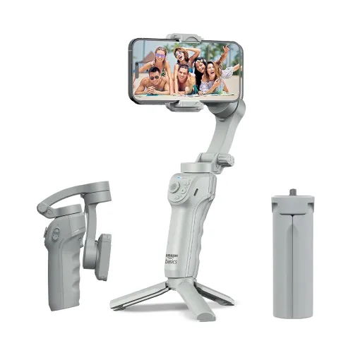 Image of Amazon Basics 3-Axis Smartphone Gimbal With AI Tracking