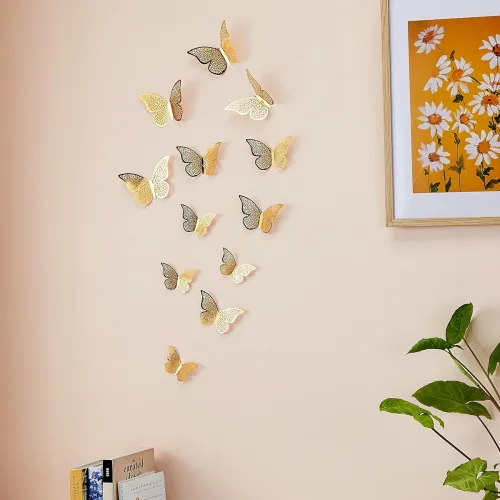 Image of Amazon Basics 3D Butterfly Wall Stickers