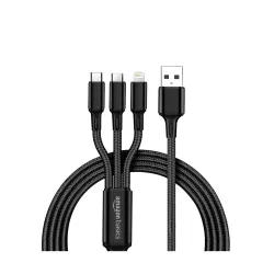 Amazon Basics 3-in-1 Fast Charging Cable