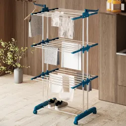 Amazon Basics 3-Layer Foldable Cloth Drying Rack