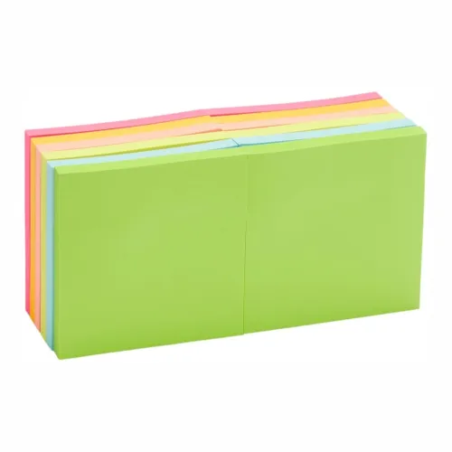 Image of Amazon Basics 3x3 Inch Square Sticky Notes Pack of 12 (600 Sheets)