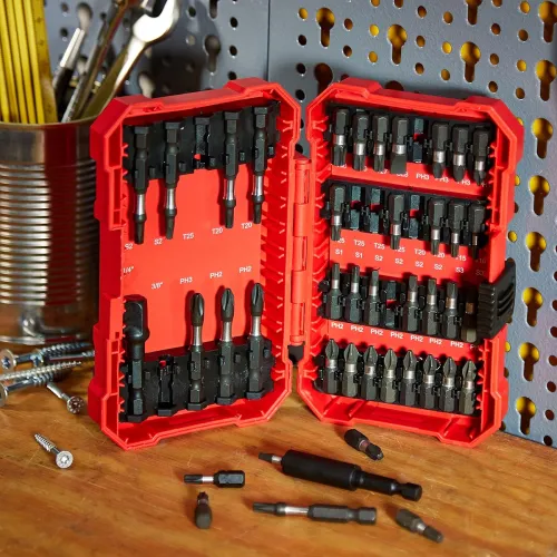 Image of amazon basics 42-Piece Impact Screwdriver Bit Set 