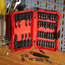 amazon basics 42-Piece Impact Screwdriver Bit Set 