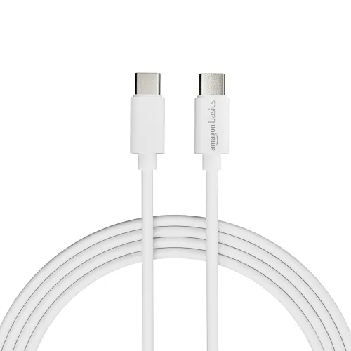 Image of Amazon Basics 45W USB‑C Fast Cable (White)