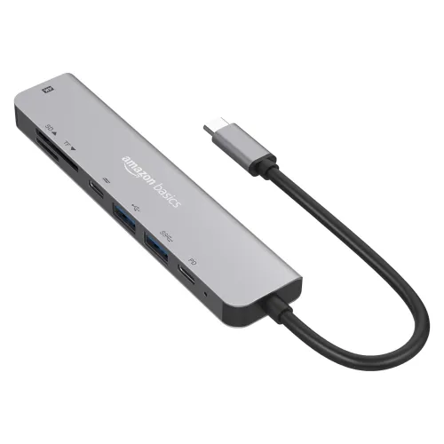 Image of Amazon Basics 7-in-1 USB C HUB to 4K HDMI