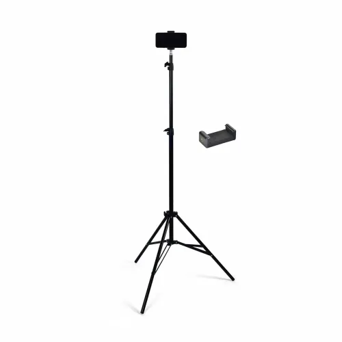 Image of Amazon Basics 7ft Tripod with Phone Holder