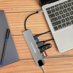 Amazon Basics 8-in-1 USB Type-C Docking Station