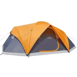 Amazon Basics 8 Person Family Tent | Sturdy Zip Fastening | Waterproof Design