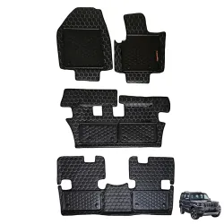 Amazon Basics 8D Premium Car Floor Mats for Mahindra Scorpio