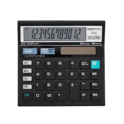 Amazon Basics AB-512 12-Digit Display Basic Calculator(Black)