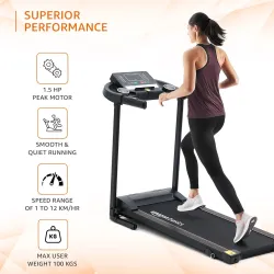 Amazon Basics ABTR200 2HP Motorized Foldable Treadmill