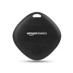 Amazon Basics Aero Tag for iOS | Apple Find My Network Tracker | Bluetooth 5.3 |