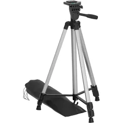 Amazon Basics Aluminium Professional Sturdy Tripod with Mobile Phone Holder