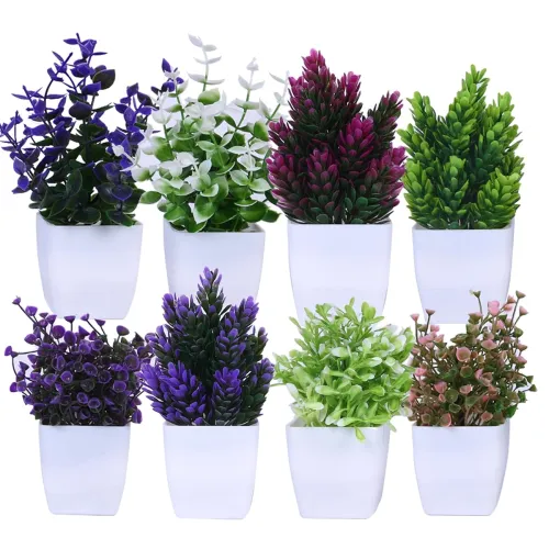 Image of amazon basics Artificial Plants with Pot|Realistic 