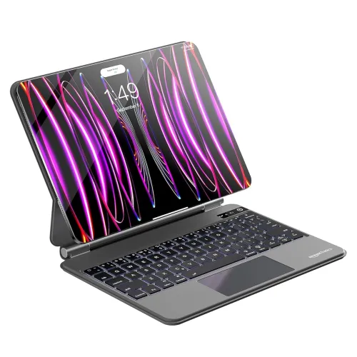 Image of Amazon Basics Bluetooth Keyboard Case for iPad Air/Pro