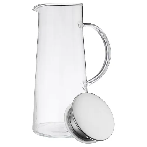 Image of Amazon Basics Borosilicate Glass Jug 1370ml - Versatile Serving Companion