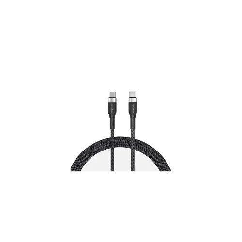 Image of amazon basics Braided Usb Type C To Type C 60W Fast Charging Data Cable For Smartphone