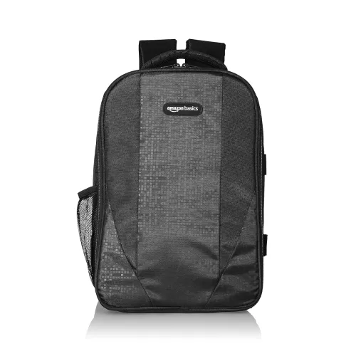 Image of Amazon Basics Waterproof Fabric Medium Dslr Camera Backpack