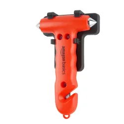 Amazon Basics Car Safety Window Hammer and Seat Belt Cutter
