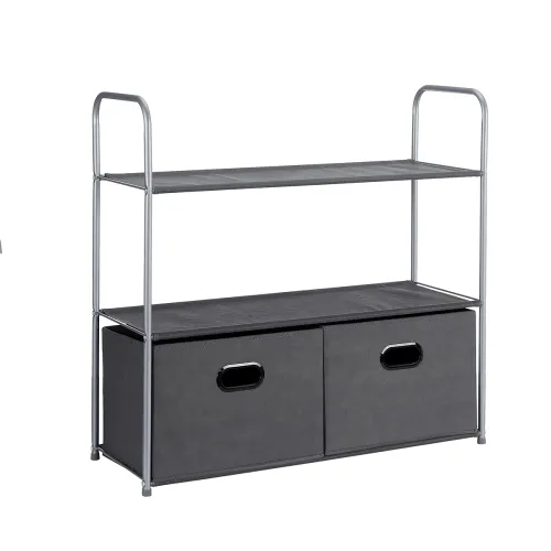 Image of Amazon Basics Closet Storage Organizer with Bins 