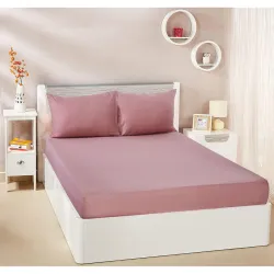 Amazon Basics Cotton King Fitted Bedsheet