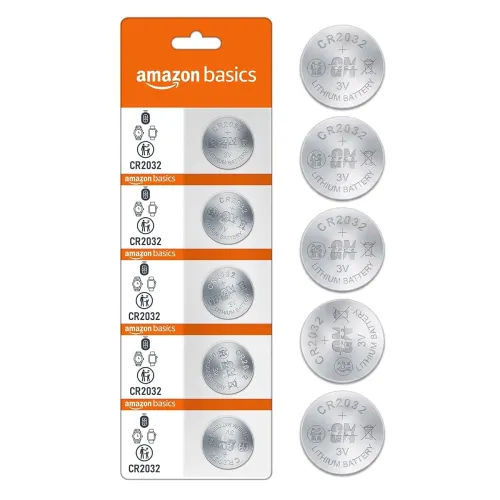 Image of Amazon Basics CR2032 3V Lithium Coin Batteries