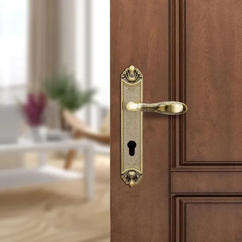 Image of amazon basics Door Handle for Main Door with Indian Royal Touch