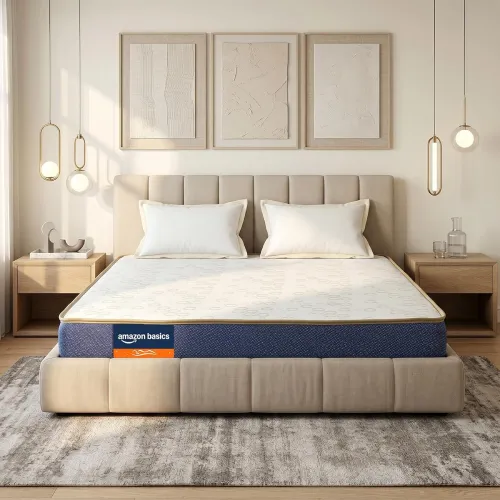 Image of Amazon Basics Dual Sided High Density Foam Mattress
