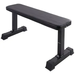 Amazon Basics Flat Weight Workout Exercise Bench (Max User Weight: 350 Kg)