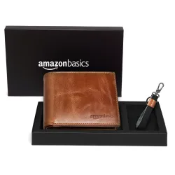 amazon basics Genuine Leather Wallet