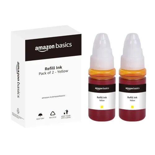 Image of amazon basics GI 790 Dual Pack Refill Ink for Canon PIXMA 