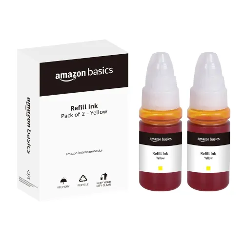 Image of amazon basics GI 790 Dual Pack Refill Ink for Canon PIXMA