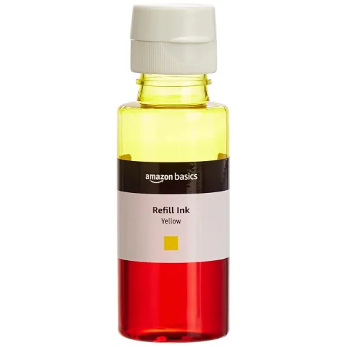 Image of Amazon Basics GT52 Yellow Ink Bottle (70ml)